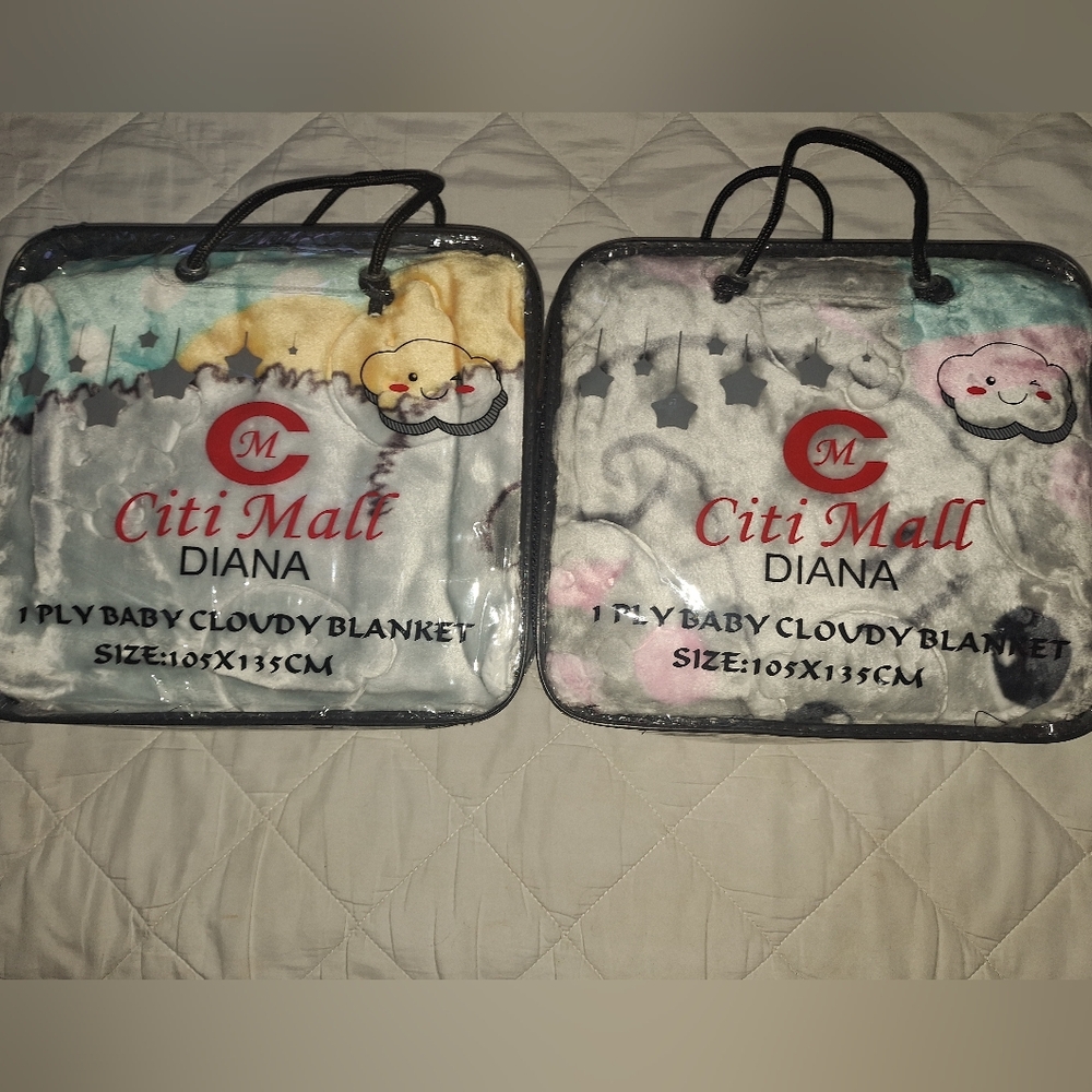 Citi Mall Diana Baby Cloudy Blanket